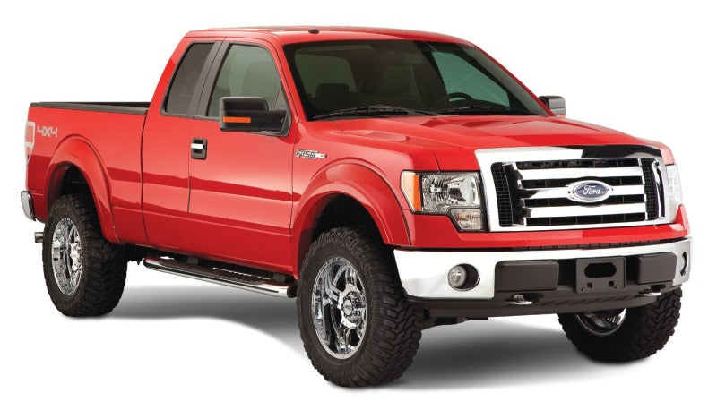 Husky Liners EAF Style Fender Flares - 4pc For 2009-2014 Ford F-150 (excl. SVT Raptor) - Black