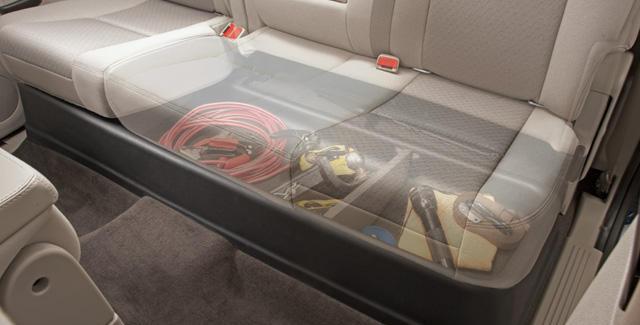 Husky Liners GearBox Under-Seat Storage For 2002-2012 Ram 1500 & 2003-2024 2500/3500 Quad Cab - Black