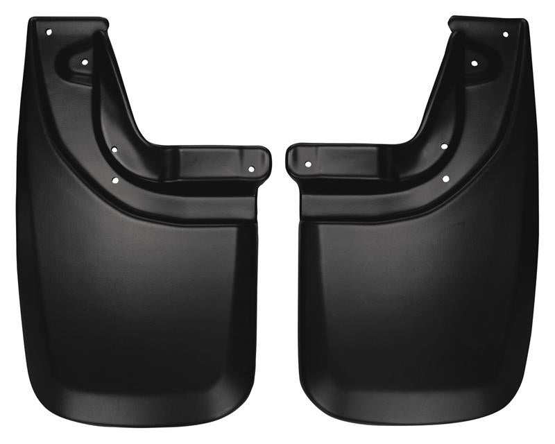 Husky Liners Custom-Molded Rear Mud Guards For 2005-2012 Toyota Tacoma Crew Cab - Black
