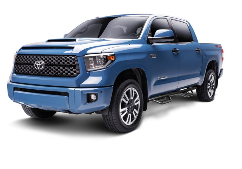 N-Fab RS Nerf Step Bars For 2005-2015 Toyota Tacoma Double Cab 5 ft Bed (Gas Only) - Cab Length - Textured Black