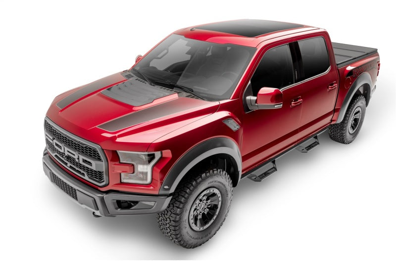 N-Fab Predator Pro Nerf Bars For 2015-2017 Ford F-150 SuperCrew (Incl. Raptor) - Textured Black