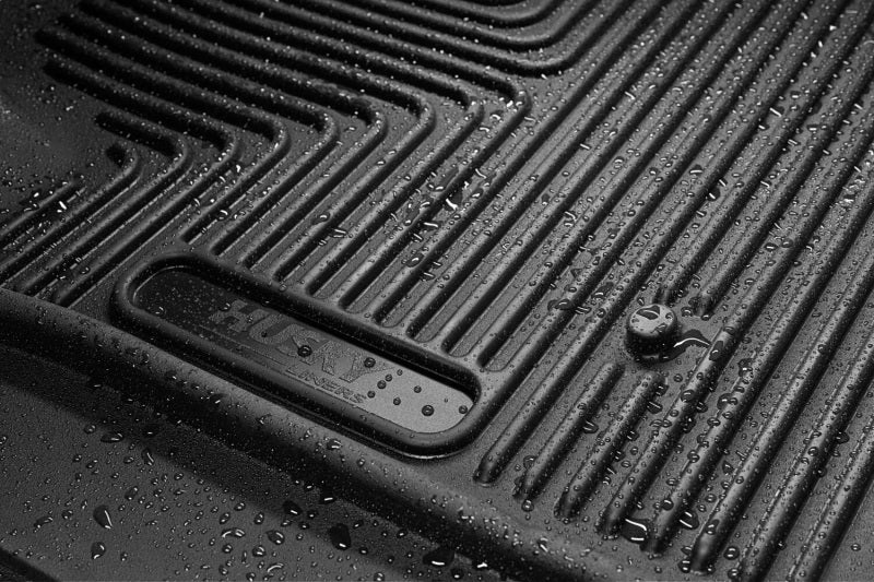 Husky Liners WeatherBeater Front & 2nd Seat Floor Liners For 2019-2023 Chevy Silverado 1500 & 2019-2026 2500/3500 Crew Cab - Black