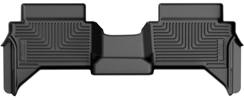 Husky Liners X-act Contour 2nd Seat Floor Liners For 2024 Toyota Tacoma Crew Cab (Non-Hybrid) - Black