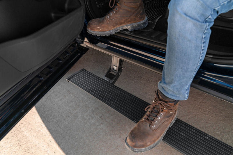 AMP Research PowerStep Plug N Play Electric Running Boards For 2024-2025 Toyota Tacoma