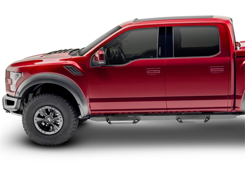 N-Fab Predator Pro Nerf Bars For 2009-2014 Ford F-150 SuperCrew (Incl. Raptor) - Textured Black
