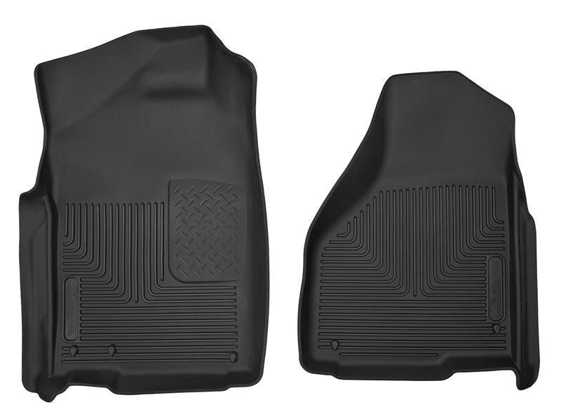Husky Liners X-act Contour Front Floor Liners For 2009-2014 Ram 1500 & 2002-2018 2500/3500 Quad Cab - Black