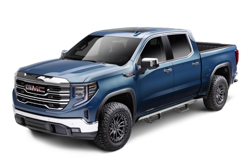 N-Fab EPYX Nerf Bars For 2019 Chevy Silverado 1500 / GMC Sierra 1500 & 2019 2500/3500 Crew Cab - Cab Length - Textured Black