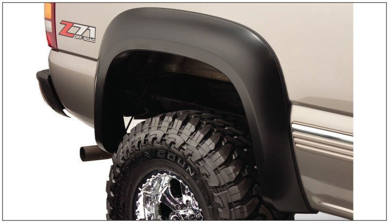 Husky Liners EAF Style Fender Flares - 4pc For 1999-2006 Chevy Silverado 1500 & 1999-2007 2500/3500 - Black