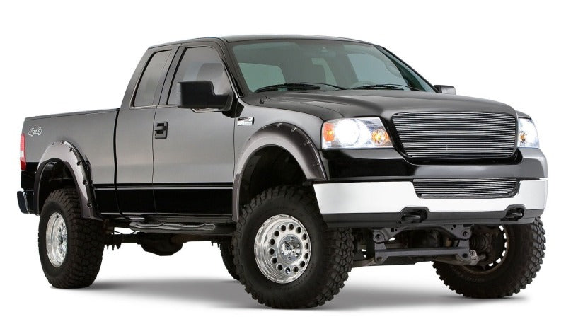 Husky Liners Pocket Style Fender Flares - 4pc For 2004-2008 Ford F-150 - Black