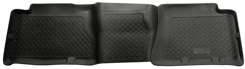 Husky Liners Classic Style 2nd Seat Floor Liners For 2005-2006 Chevy Silverado 1500 / GMC Sierra 1500 & 2004-2007 2500/3500 - Black