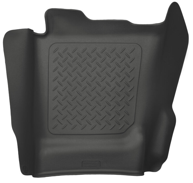 Husky Liners WeatherBeater Center Hump Floor Liner For 2014-2019 Chevy Silverado 1500 / GMC Sierra 1500 & 2015-2019 2500/3500 - Black