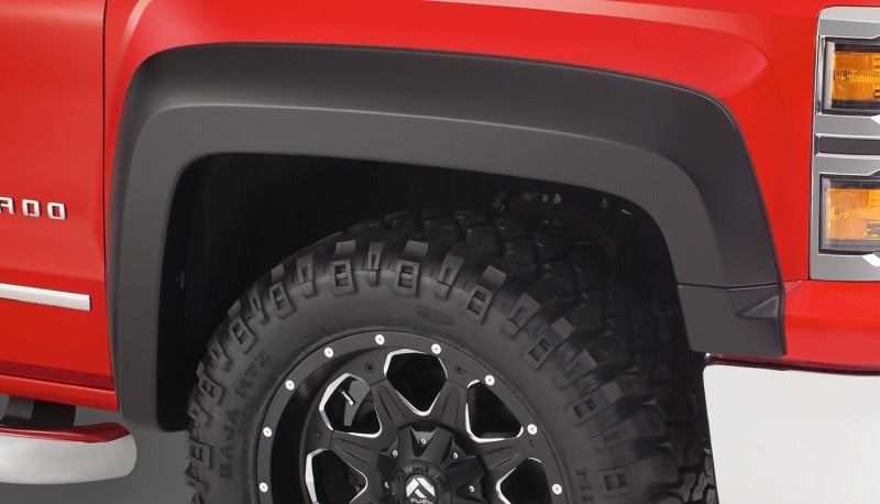 Husky Liners Fender Flares - 4pc For 2014-2018 Chevy Silverado 1500 & 2015-2019 2500/3500 - Black