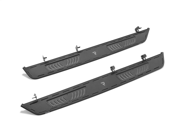 N-Fab Roan Running Boards For 2019-2021 Chevy Silverado 1500 / GMC Sierra 1500 & 2020-2021 2500/3500 Crew Cab - Textured Black