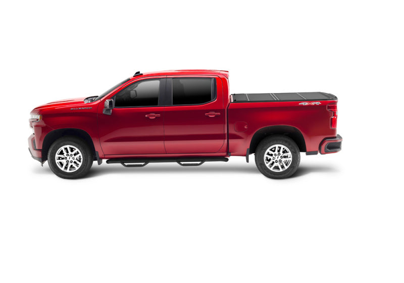 BAK BAKFlip MX4 Hard Folding Tonneau Cover For 2026 Chevy Silverado 1500 / 2019-2026 GMC Sierra 1500 (CarbonPro Bed) 5.5 ft (5'8"/69.9") Bed