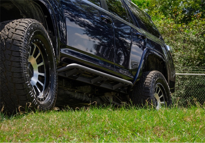 N-Fab Trail Slider Rock Slider Steps For 2005-2015 Toyota Tacoma Crew Cab (SRW; All Beds) - Textured Black