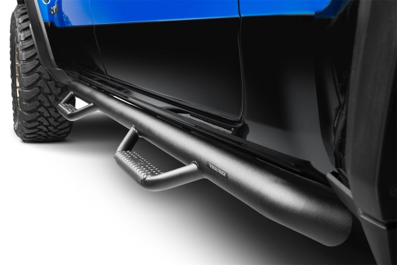 N-Fab Nerf Step 3in Hoop Step Bars For 2019 Ram 1500 Crew Cab 5.5 ft Bed - Cab Length - Textured Black