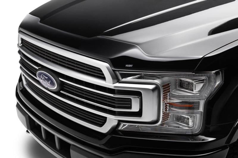 Husky Liners Aeroskin Hood Protector Hood Protector For 2015-2020 Ford F-150 (Excl. Raptor) - Smoke