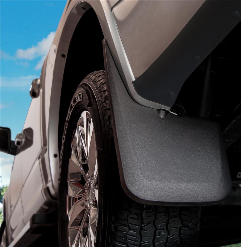 Husky Liners Fender Flares Custom Molded Front Mud Guards For 2016-2022 Toyota Tacoma - Black