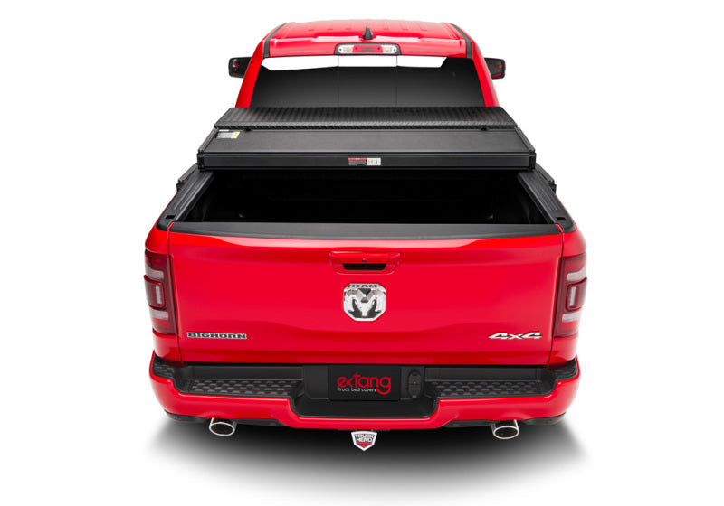 Extang Solid Fold 2.0 Toolbox Hard Folding Tonneau Cover For 2019 Ram 1500 & 2019 2500/3500 (New Body Style) 6.5 ft (6'4"/76.3") Bed
