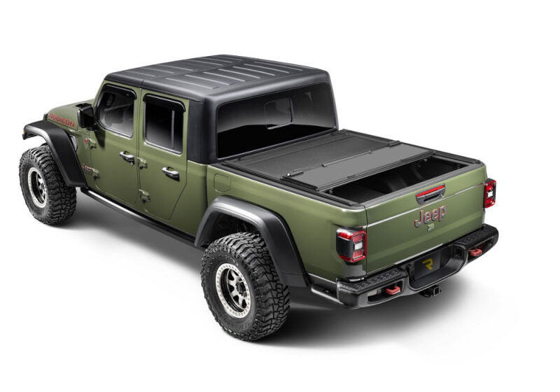 BAK BAKFlip MX4 TS Hard Folding Tonneau Cover For 2016-2023 Toyota Tacoma (w/ Deck Rail System) 5 ft (5'0"/60.5") Bed