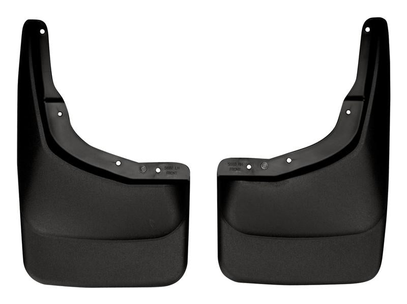 Husky Liners Custom-Molded Front Mud Guards (w/o Flares/Running Boards) For 2004-2012 Ford F-150 - Black