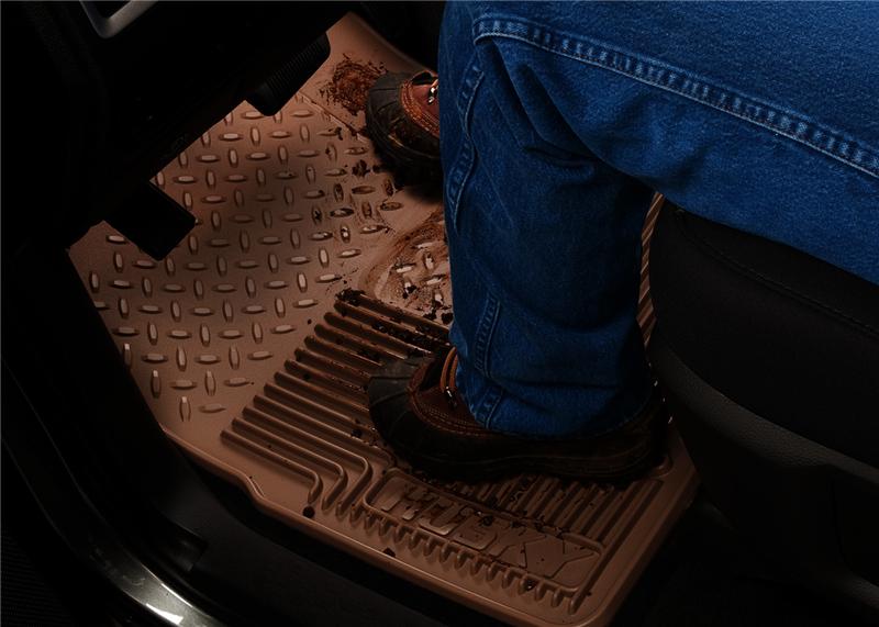 Husky Liners Heavy Duty Front Floor Mats For 1998-2002 Ford F-150 - Black