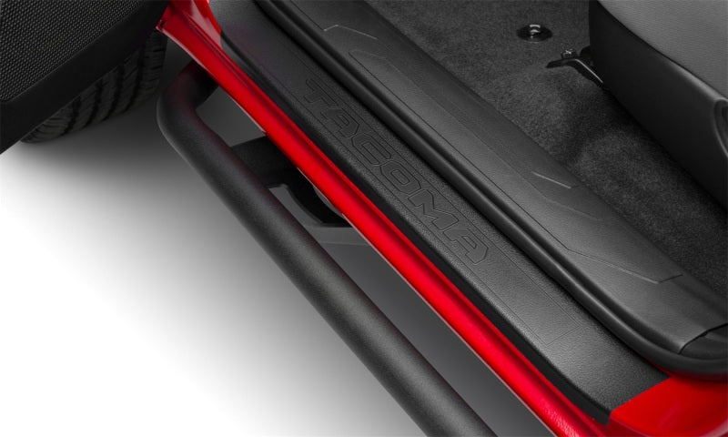 N-Fab Trail Slider Rock Slider Steps For 2016-2020 Toyota Tacoma Crew Cab (SRW; All Beds) - Textured Black