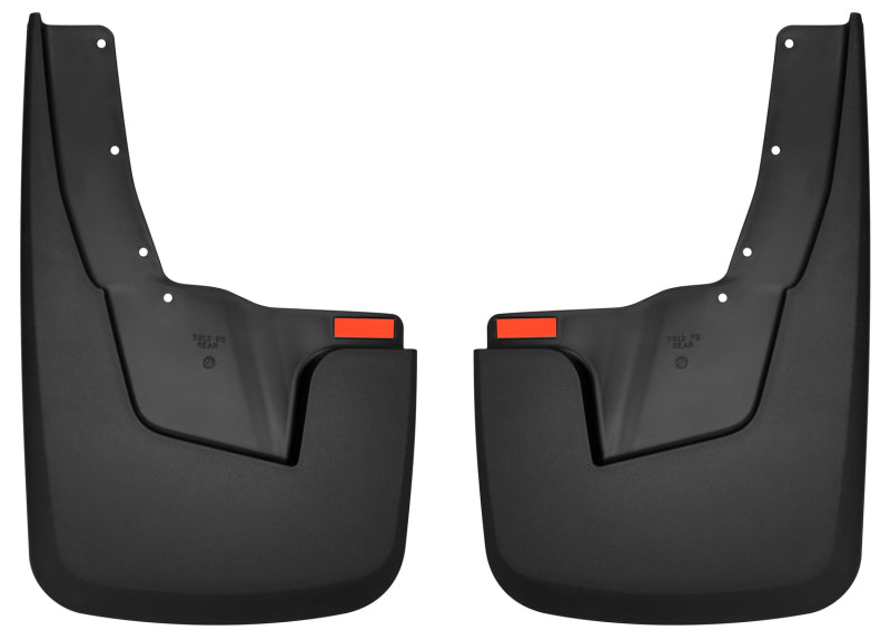 Husky Liners Fender Flares Custom-Molded Rear Mud Guards For 2019-2022 Ram 1500 - Black