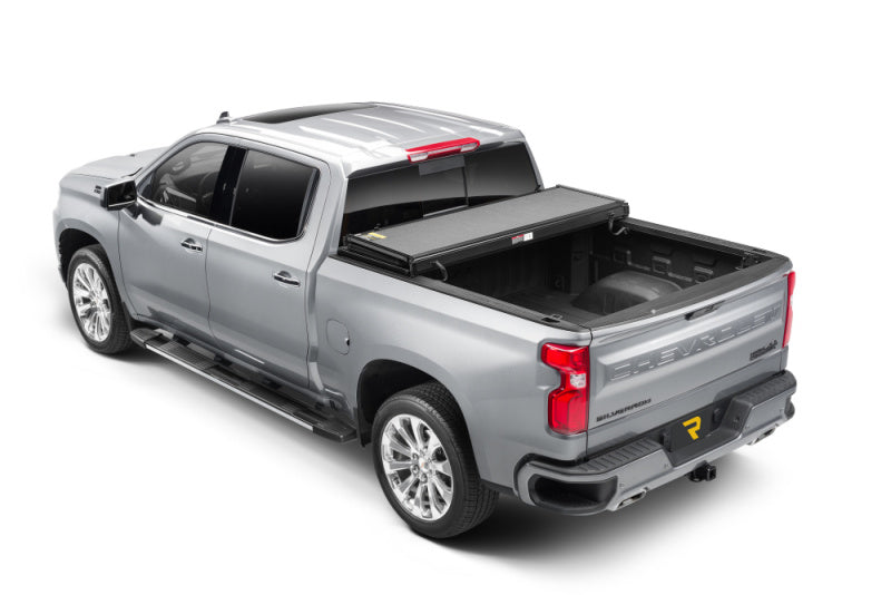 Extang Solid Fold ALX Hard Folding Tonneau Cover For 2014-2018 Chevy Silverado 1500 / GMC Sierra 1500 5.5 ft (5'8"/69.9") Bed