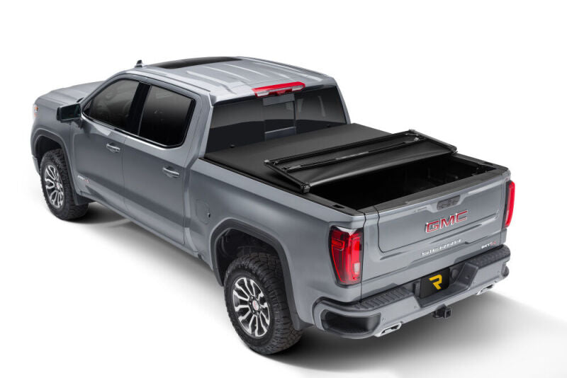 Extang Trifecta Signature 2.0 Soft Folding Tonneau Cover For 2019-2022 GMC Sierra 1500 (New Body Style, CarbonPro Bed) 5.5 ft (5'8"/69.9") Bed