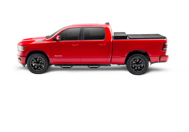 Extang Solid Fold 2.0 Toolbox Hard Folding Tonneau Cover For 2019 Ram 1500 & 2019 2500/3500 (New Body Style) 6.5 ft (6'4"/76.3") Bed
