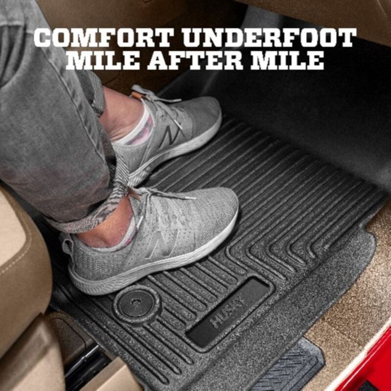 Husky Liners WeatherBeater Front Floor Liners For 2009-2010 Ram 1500 & 2010-2018 2500/3500 - Tan