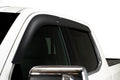 Husky Liners Ventvisor Window Deflectors Low Profile 4pc For 2007-2013 Chevy Silverado 1500 & 2007-2014 2500/3500 Crew Cab - Matte Black