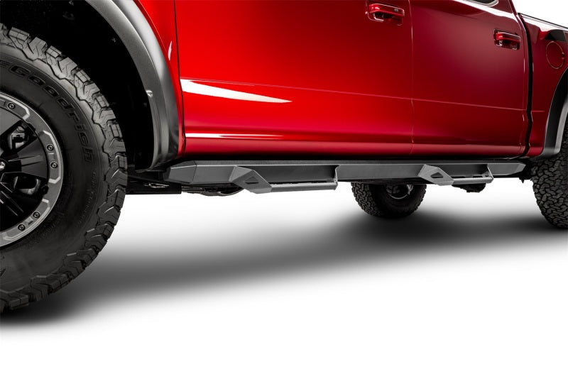 N-Fab Predator Pro Nerf Bars For 2015-2017 Ford F-150 SuperCrew (Incl. Raptor) - Textured Black