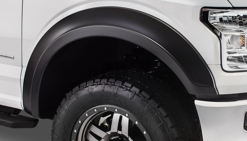 Husky Liners EAF Style Fender Flares - 4pc For 2015-2017 Ford F-150 (excl. Tech Pkg) - Black