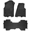 Husky Liners X-act Contour Front & 2nd Seat Floor Liners For 2019-2024 Ram 1500 - Black
