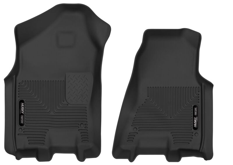 Husky Liners WeatherBeater Front Floor Liners For 2019 Ram 1500 Crew Cab - Black