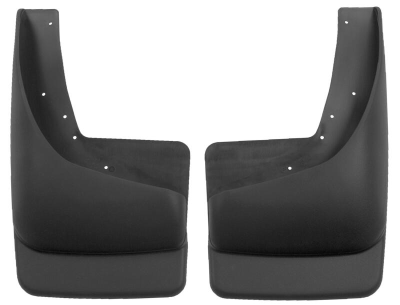 Husky Liners Custom-Molded Rear Mud Guards (w/Flares) For 1999-2006 Chevy Silverado 1500 / GMC Sierra 1500 & 2001-2007 2500/3500 - Black