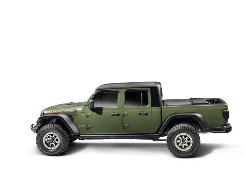 BAK BAKFlip MX4 TS Hard Folding Tonneau Cover For 2016-2023 Toyota Tacoma (w/ Deck Rail System) 5 ft (5'0"/60.5") Bed