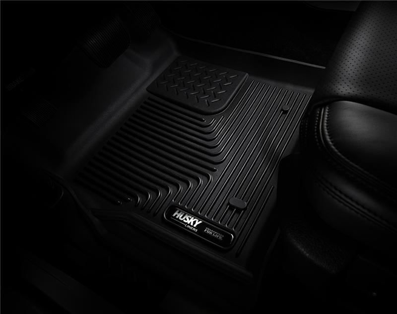 Husky Liners X-act Contour Front Floor Liners For 2009-2014 Ram 1500 & 2002-2018 2500/3500 Quad Cab - Black