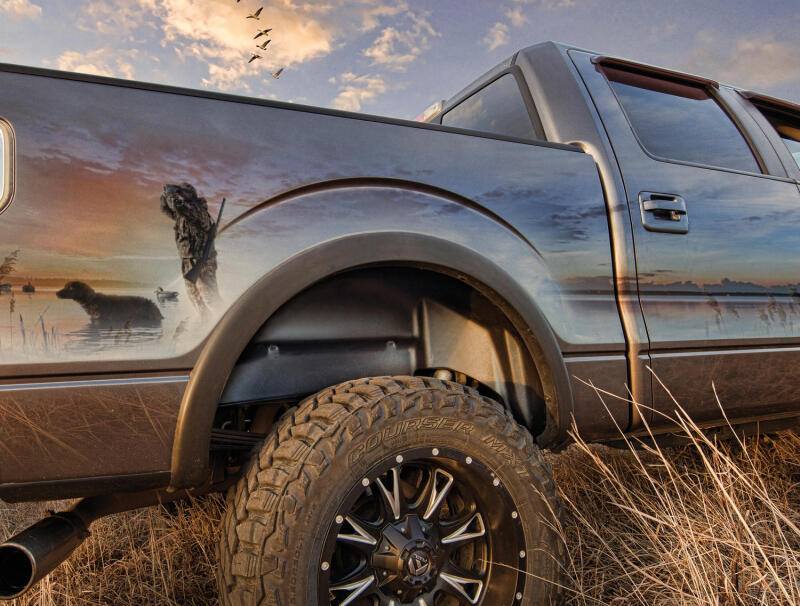 Husky Liners Wheel Well Guards For 2014-2015 Chevy Silverado 1500 & 2015-2019 2500/3500 - Black