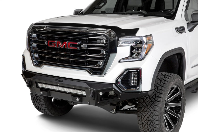 Husky Liners Aeroskin Hood Protector Low Profile For 2014-2019 GMC Sierra 1500 - Matte Black