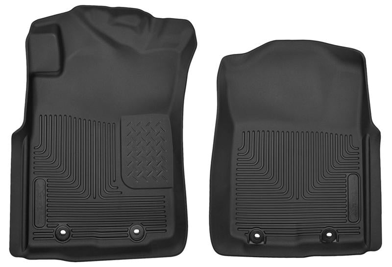 Husky Liners X-act Contour Front Floor Liners For 2012-2014 Toyota Tacoma Regular Cab - Black
