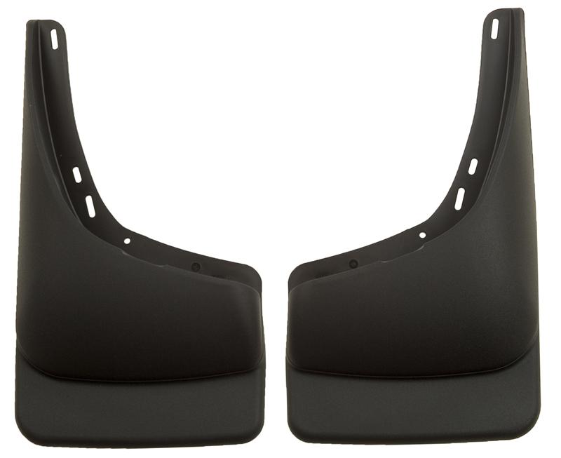 Husky Liners Custom-Molded Rear Mud Guard (w/oFlares) For 1999-2006 Chevy Silverado 1500 / GMC Sierra 1500 & 2001-2007 2500/3500 - Black