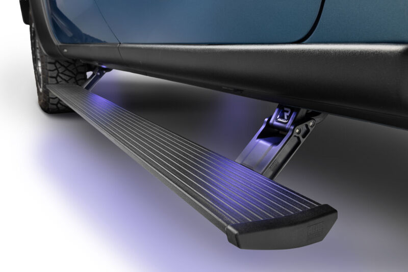 AMP Research PowerStep Plug N Play Electric Running Boards For 2022-2024 Chevy Silverado 1500 / GMC Sierra 1500 & 2024-2026 2500/3500