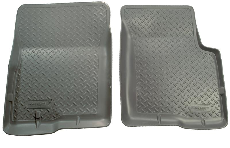 Husky Liners Classic Style Front Floor Liners For 1995-2004 Toyota Tacoma - Gray