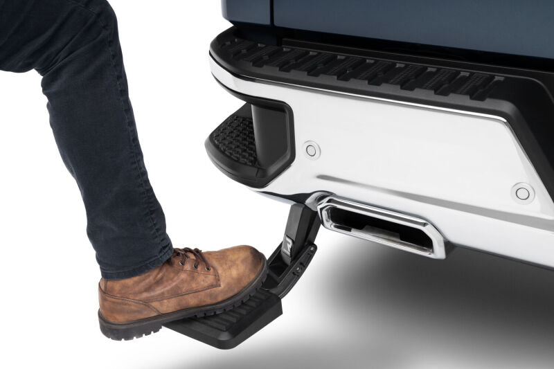 AMP Research BedStep Retractable Tailgate Step For 2019-2022 Chevy Silverado 1500 / GMC Sierra 1500