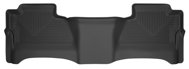 Husky Liners X-act Contour 2nd Seat Floor Liners For 2014-2018 Chevy Silverado 1500 / GMC Sierra 1500 & 2015-2019 2500/3500 - Black