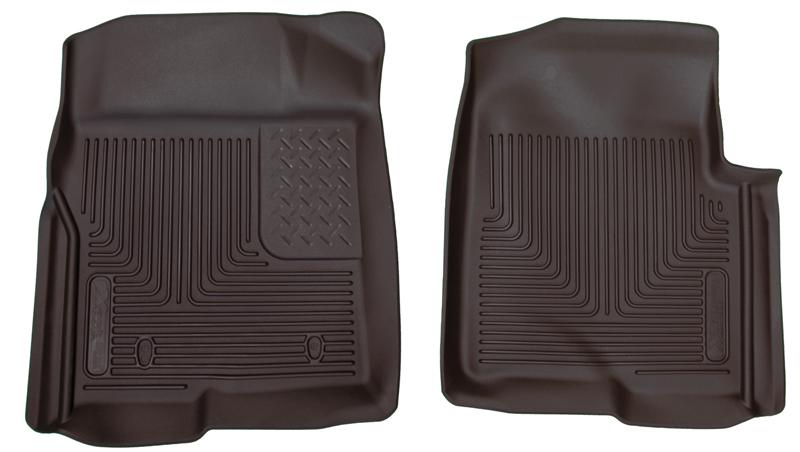 Husky Liners X-act Contour Front Floor Liners For 2009-2012 Ford F-150 Crew Cab/Regular Cab - Black