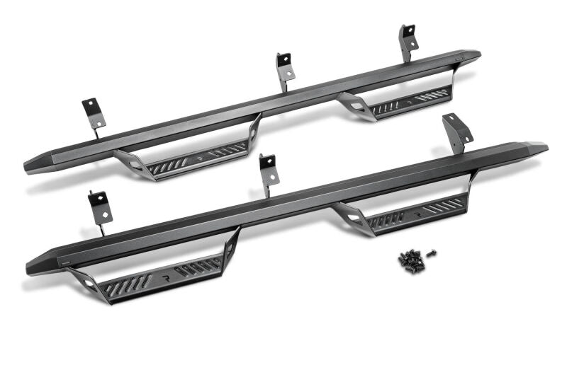 N-Fab Predator Pro Nerf Bars For 2009-2014 Ford F-150 SuperCrew (Incl. Raptor) - Textured Black